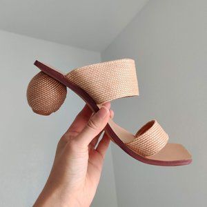 Torgei Chantal Slip-on Slide Heels